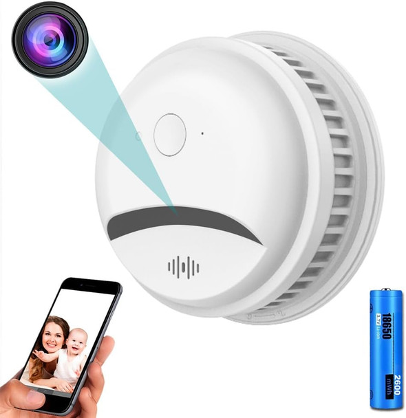 Rookmelder-Nanny Sekuriteitskamera 4MP HD Nanny Cam | WiFi-kamera