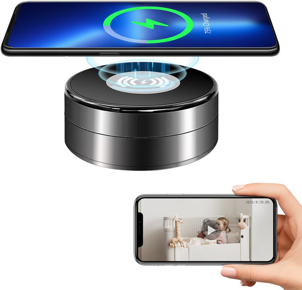 WiFi 108pp HD met draadlose laaier, beweging geaktiveer, oppasser sekuriteitskamera met 160 ° kykhoek