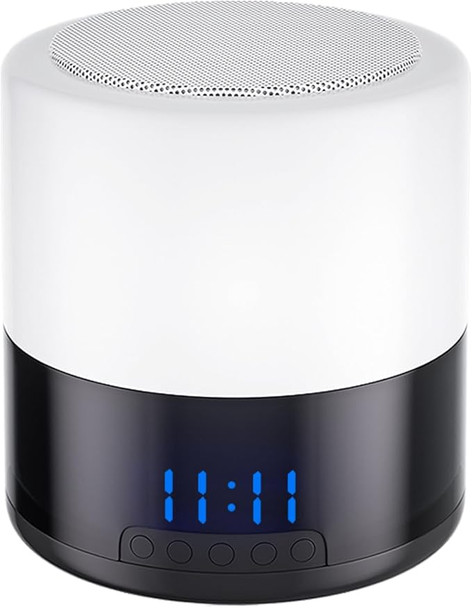 Binnenshuise sekuriteit oppasser kamera met Bluetooth-luidspreker en naglig