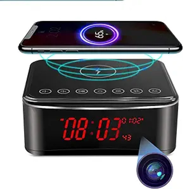 HD 1080P WiFi Draadlose Laaier Horlosie Nanny Cam Met Slegs Nagvisie-Video