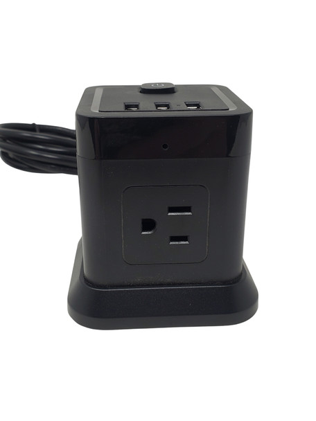 4K UHD WiFI Desktop Swart Oplewing Beskermer Uitlaat Kraan USB Laaier Sekuriteit Kamera